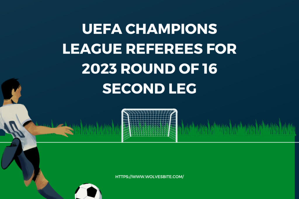 Uefa Champions League Referees For Round Of Second Leg