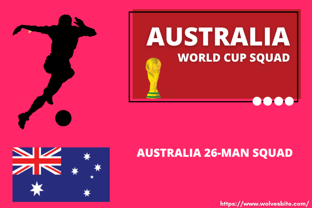 Australia Confirmed Squad List for Qatar World Cup 2022