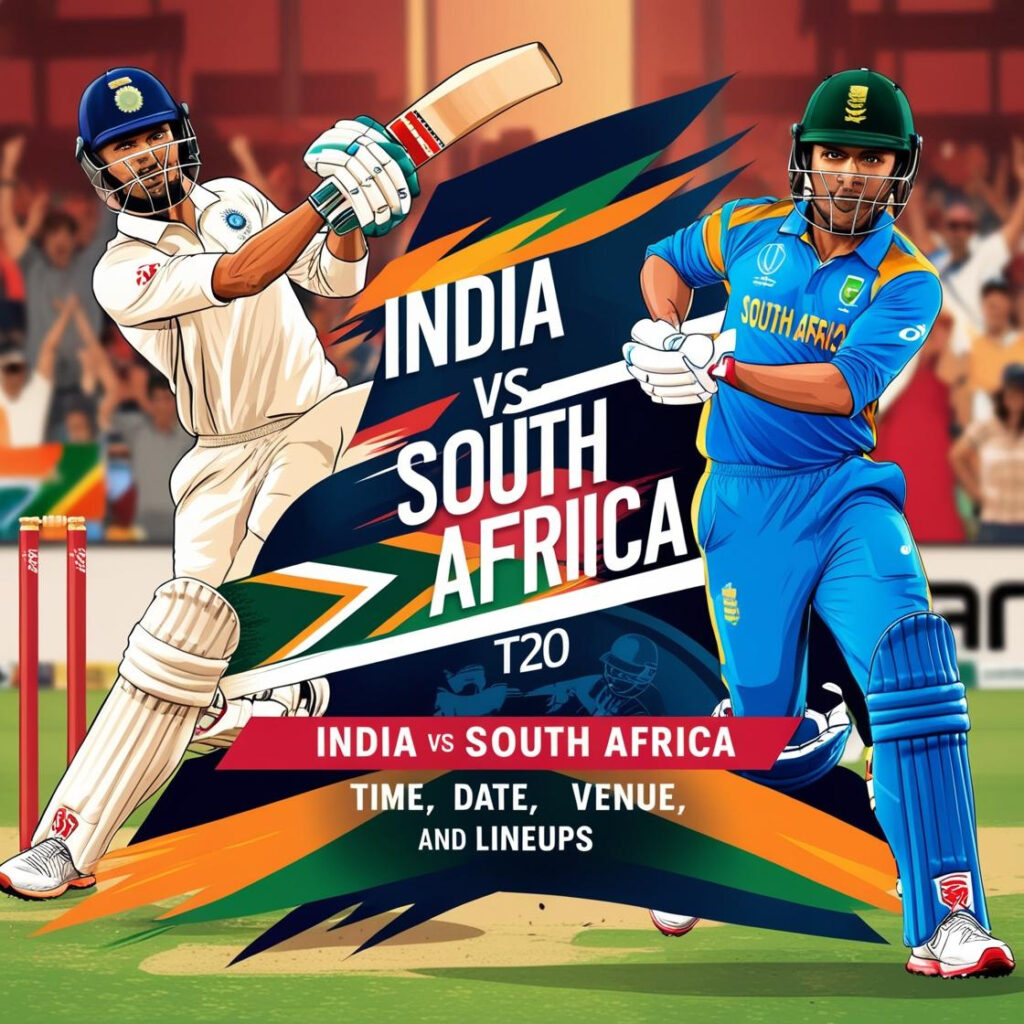 India vs South Africa T20 Time, Date, Venue, and Lineups