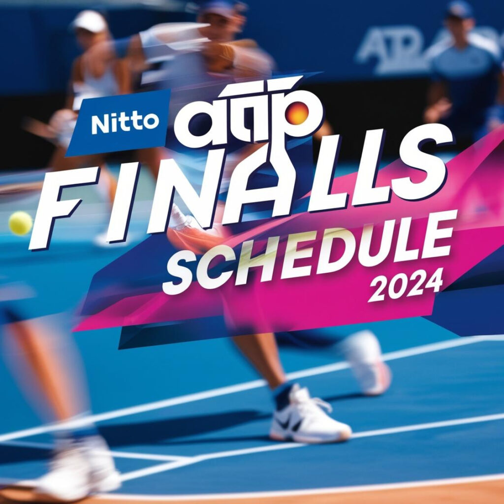 Nitto ATP Finals schedule